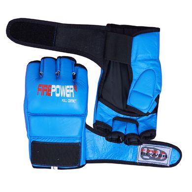Перчатки ММА Firepower MG1 Синие, M, M
