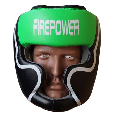 Шолом боксерський для тренувань Firepower FPHGA5 Салатовий, S, S