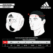 Боксерський шолом Adidas Speed Super Pro Headguard | біло/чорний | ADISBHG041