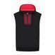 Безрукавка с капюшоном Peresvit Vitchizna Sleeveless Hoodie, Черный-Красный, S
