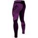 Компресійні штани Venum NoGi 2.0 Spats Black Purple, Чорний-Фіолетовий, XXL