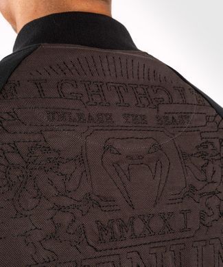 Худі Venum Lions21 Track Jackets Black Grey, Чорний-Сірий, XS