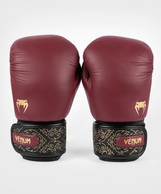 Боксерські рукавички Venum Power 2.0 Boxing Gloves - Burgundy Black, 12 oz