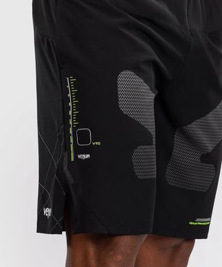Спортивні шорти Venum Training Camp 4.0 Training Shorts - Black/Neon Green, Чорний, XS