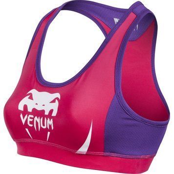 Спортивний бюстгальтер Venum Body Fit Top Pink Purple, Рожевий, L