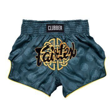 Тайские шорты Fairtex BS1915 Clubber Pacific Green, M