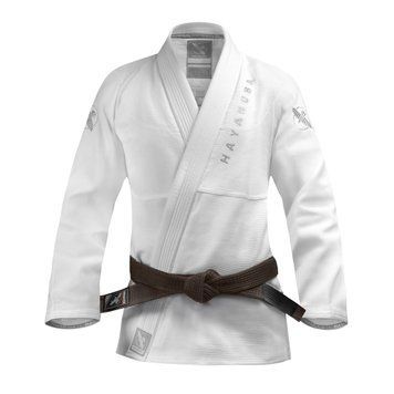 Жіноче кімоно для бразильського джиу-джитсу Hayabusa Core Ultra-Light (Штани Twill) Біле F1