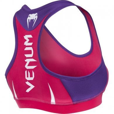 Спортивний бюстгальтер Venum Body Fit Top Pink Purple, Рожевий, L