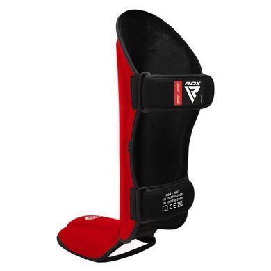 Захист гомілки RDX T1 Black Red, XL