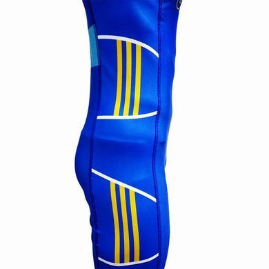 Костюм для боротьби (трико) Adidas з ліцензією UWW | синій | 1633BLUE V2