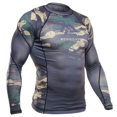 Рашгард Peresvit Grunge Camo Rashguard Long Sleeve, Хаки, S