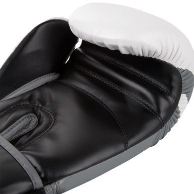 Боксерские перчатки Venum Contender 2.0 Белые с серым 16oz
