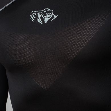 Компрессионная футболка Peresvit Air Motion Compression T-shirt Long Sleeve Black Grey, Черный-Серый, XXL