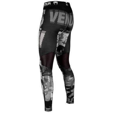 Компрессионные штаны Venum Tactical Spats Urban Camo Black, Черный-Синий, XS