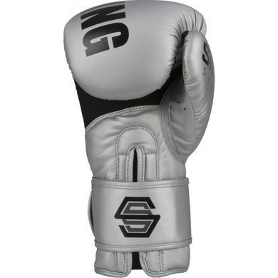 Боксерские перчатки TITLE Silver Series Select Training Серебристые 18oz