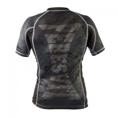 Рашгард Peresvit Immortal Silver Force Rashguard Short Sleeve Black Rain, S