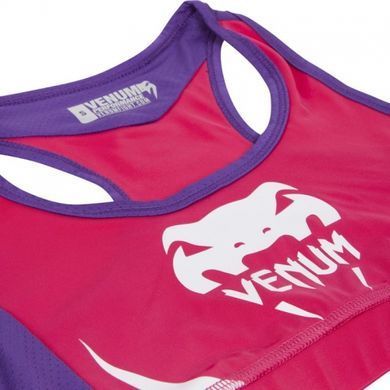 Спортивний бюстгальтер Venum Body Fit Top Pink Purple, Рожевий, L