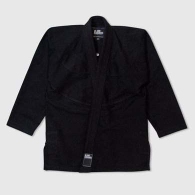 Кімоно для бразильського джиу-джитсу Blank Kimonos Lightweight Чорне, A0, A0