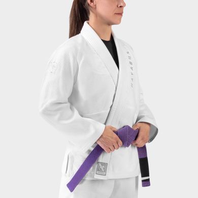 Жіноче кімоно для бразильського джиу-джитсу Hayabusa Core Ultra-Light (Штани Twill) Біле F1