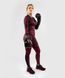 Женские леггинсы Venum Defender Leggings Black Red, Черный-Красный, XS