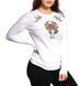 Женский лонгслив Devoted to Glory AW24259 White, Белый, XS