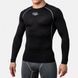 Компрессионная футболка Peresvit Air Motion Compression T-shirt Long Sleeve Black Grey, Черный-Серый, XXL