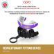 Капа OPRO Self-Fit GEN5 Gold Level Purple Pearl, Фиолетовый