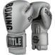 Боксерские перчатки TITLE Silver Series Select Training Серебристые 18oz