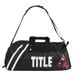 Спортивна сумка-рюкзак TITLE Boxing World Champion Sport Чорна з білим
