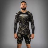 Рашгард Venum Invader Long Sleeve Rashguard Black Sand, Чорний, S