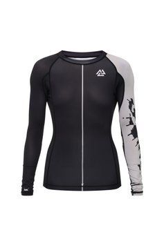 Жіночий рашгард Peresvit Inception Ladies Rashguard Long Sleeve, Чорний-Білий, XS