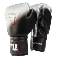 Боксерские перчатки TITLE Boxing Platinum Proclaim Power Bag Серебро, 16oz, 16oz