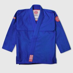 Детское кимоно для бразильского джиу-джитсу Maeda Red Label 2.0 Синее, M0000, M0000