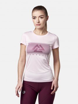 Женская футболка Peresvit Core Ladies Training T-shirt Pink Print, XS