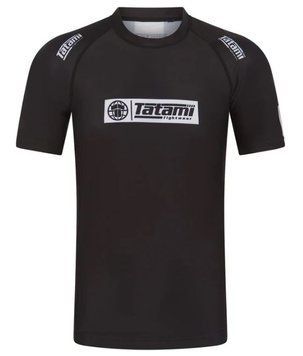 Рашгард з коротким рукавом Tatami IBJJF Ranked Чорний XS