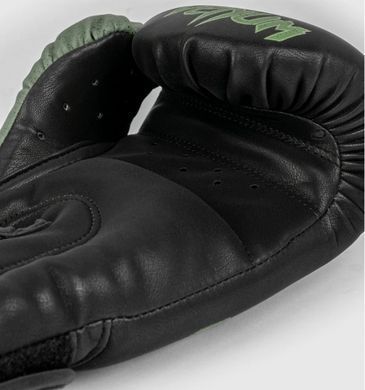 Боксерські рукавиці Venum Boxing Lab - Black Green, 8 oz