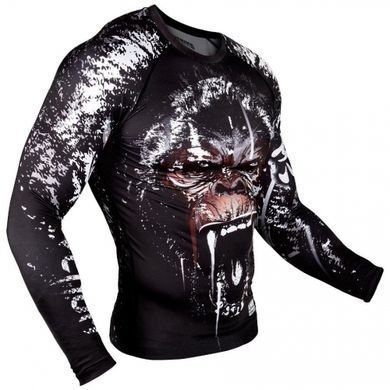 Рашгард Venum Gorilla Rashguard Long Sleeves Black, Черный, S