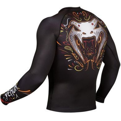 Рашгард Venum Santa Muerte 2.0 Rashguard Long Sleeves Black, Черный, M