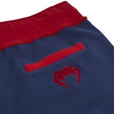 Шорти Venum Jaws Cotton Training Shorts Navy Red, Темно-синій, S