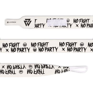 Боксерские бинты Peresvit No Fight No Party Printed Handwraps White, 300 cm