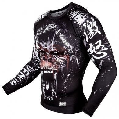 Рашгард Venum Gorilla Rashguard Long Sleeves Black, Черный, S