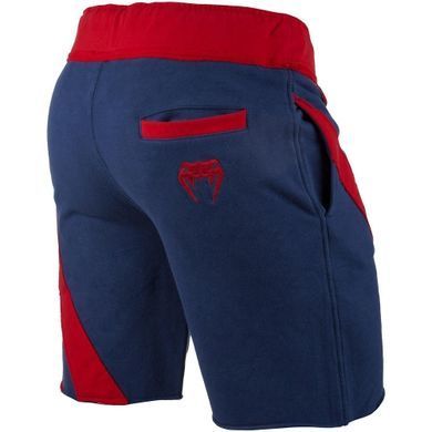 Шорти Venum Jaws Cotton Training Shorts Navy Red, Темно-синій, S