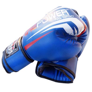 Боксерські рукавички Firepower FPBGA12 Сині, 14oz, 14oz
