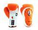 Боксерские перчатки Twins Velcro Extra Design BGVL6-MK White Orange, 16 oz