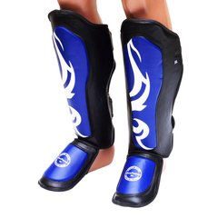 Защита ног FirePower FPSGA6 Черная с синим, S, S