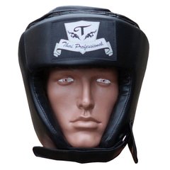 Шлем боксерский Thai Professional HG2Т Черный, L, L