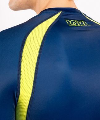 Рашгард Venum Origins Rashguard Long Sleeves Loma Edition Blue Yellow, Темно-синій, XS