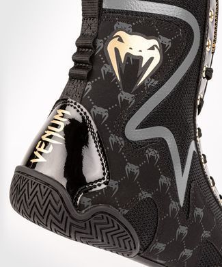 Боксерки Venum Elite Evo Monogram Boxing Shoes Black, 40.5