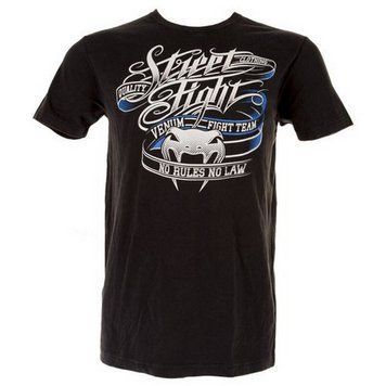 Футболка Venum Street Fight T-shirt - Black, XL