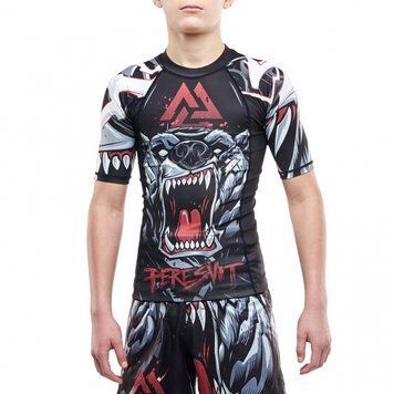 Дитячий рашгард Peresvit Battle Bear Kids Rashguard Short Sleeve, YXS